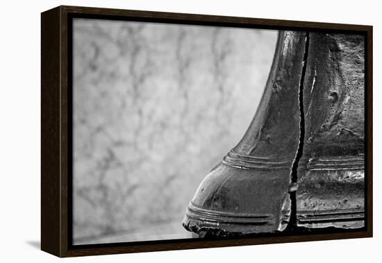 Liberty Bell Closeup-null-Framed Stretched Canvas