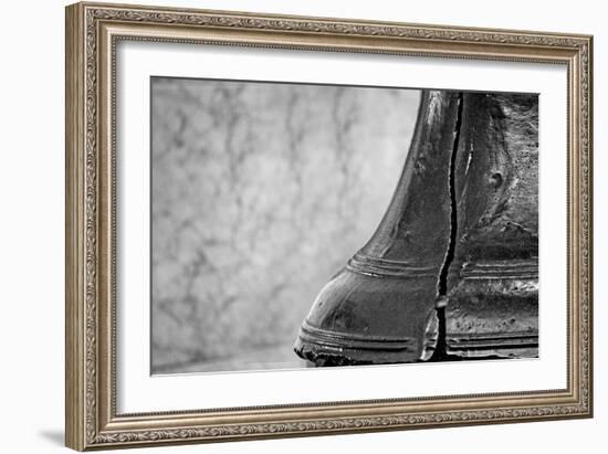 Liberty Bell Closeup-null-Framed Photo