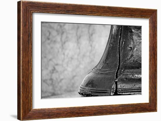 Liberty Bell Closeup-null-Framed Photo