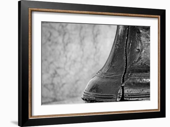 Liberty Bell Closeup-null-Framed Photo