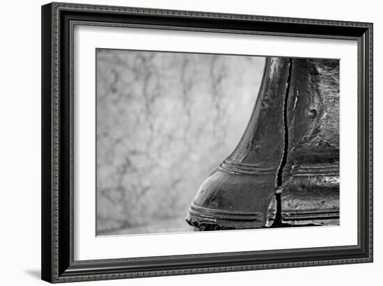 Liberty Bell Closeup-null-Framed Photo