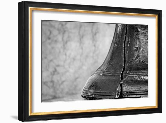 Liberty Bell Closeup-null-Framed Photo