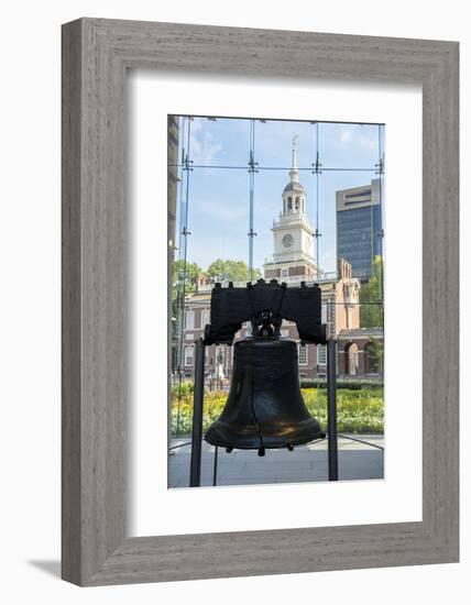 Liberty Bell, Independence National Historical Park, Pennsylvania, USA-Jim Engelbrecht-Framed Photographic Print