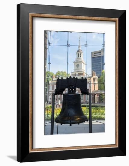 Liberty Bell, Independence National Historical Park, Pennsylvania, USA-Jim Engelbrecht-Framed Photographic Print