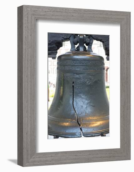 Liberty Bell, Independence National Historical Park, Pennsylvania, USA-Jim Engelbrecht-Framed Photographic Print