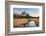 Liberty Bell Mountain reflected in headwaters of State Creek. North Cascades, Washington State-Alan Majchrowicz-Framed Photographic Print