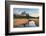 Liberty Bell Mountain reflected in headwaters of State Creek. North Cascades, Washington State-Alan Majchrowicz-Framed Photographic Print