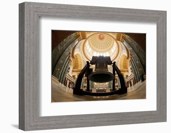 Liberty Bell Replica in Wisconsin State Capitol-Paul Souders-Framed Photographic Print