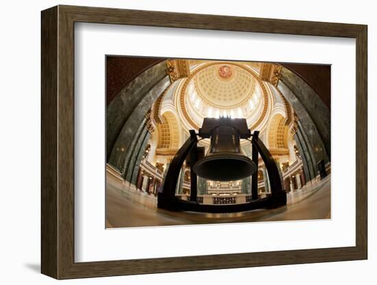 Liberty Bell Replica in Wisconsin State Capitol-Paul Souders-Framed Photographic Print