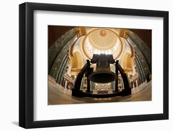 Liberty Bell Replica in Wisconsin State Capitol-Paul Souders-Framed Photographic Print