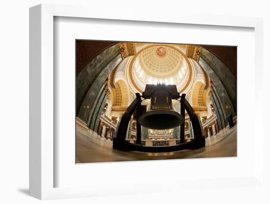 Liberty Bell Replica in Wisconsin State Capitol-Paul Souders-Framed Photographic Print