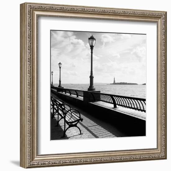 Liberty Bench-Jordan Craig-Framed Giclee Print