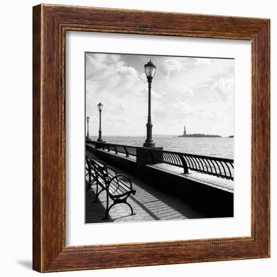 Liberty Bench-Jordan Craig-Framed Giclee Print