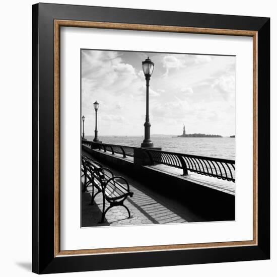 Liberty Bench-Jordan Craig-Framed Giclee Print