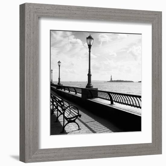 Liberty Bench-Jordan Craig-Framed Giclee Print