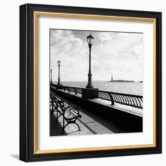 Liberty Bench-Jordan Craig-Framed Giclee Print