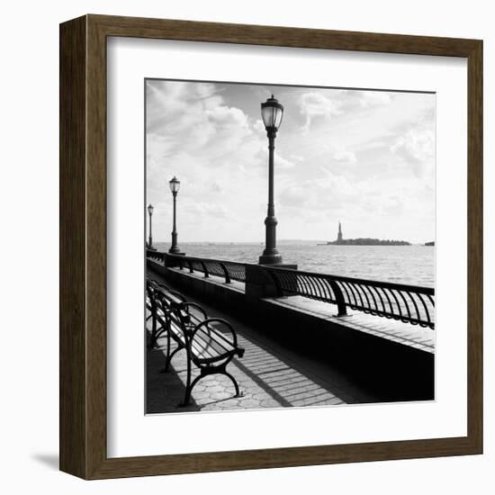 Liberty Bench-Jordan Craig-Framed Giclee Print