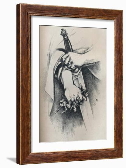 Liberty is not Anarchy, 1886, (1929)-Thomas Nast-Framed Giclee Print