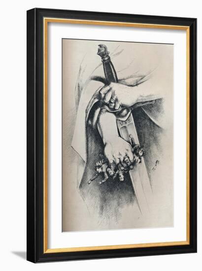 Liberty is not Anarchy, 1886, (1929)-Thomas Nast-Framed Giclee Print