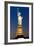 Liberty Island by Night - Statue of Liberty - Manhattan - New York City - United States-Philippe Hugonnard-Framed Photographic Print