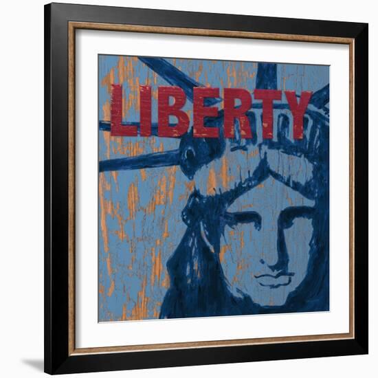 Liberty Reigns-Morgan Yamada-Framed Art Print