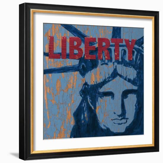 Liberty Reigns-Morgan Yamada-Framed Art Print