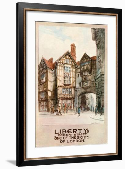 Liberty's, Regent Street-null-Framed Giclee Print