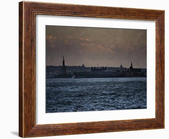 Liberty Skyline-Pete Kelly-Framed Giclee Print