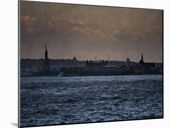 Liberty Skyline-Pete Kelly-Mounted Giclee Print