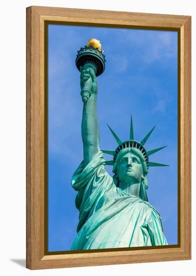Liberty Statue New York American Symbol USA US-holbox-Framed Premier Image Canvas