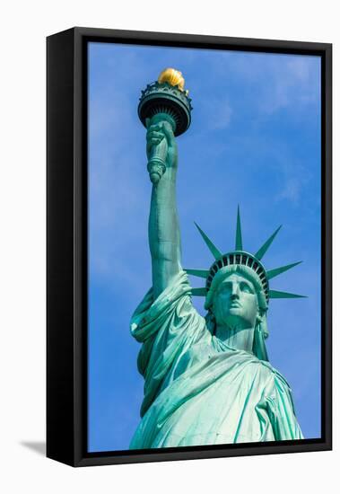 Liberty Statue New York American Symbol USA US-holbox-Framed Premier Image Canvas