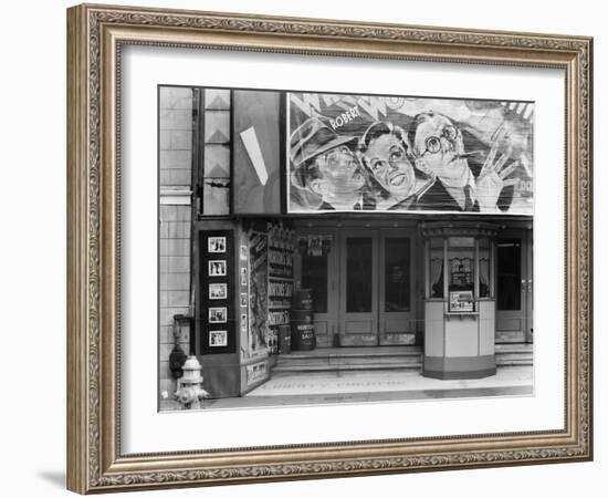 Liberty Theater on Saint Charles Street in New Orleans, Louisiana, 1935-36-Walker Evans-Framed Photographic Print
