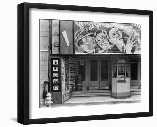 Liberty Theater on Saint Charles Street in New Orleans, Louisiana, 1935-36-Walker Evans-Framed Photographic Print