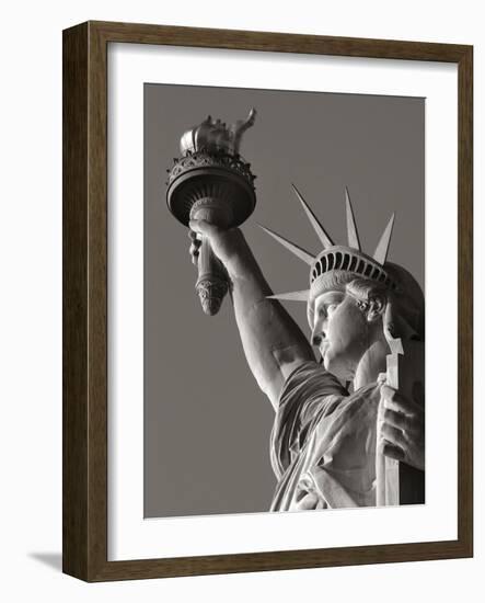 Liberty with Torch-Chris Bliss-Framed Photographic Print