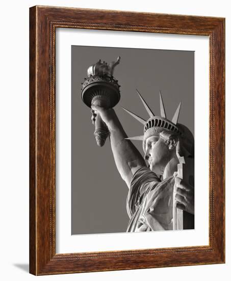 Liberty with Torch-Chris Bliss-Framed Photographic Print