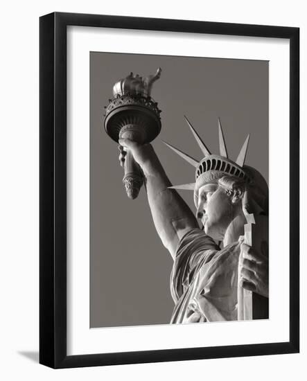 Liberty with Torch-Chris Bliss-Framed Photographic Print