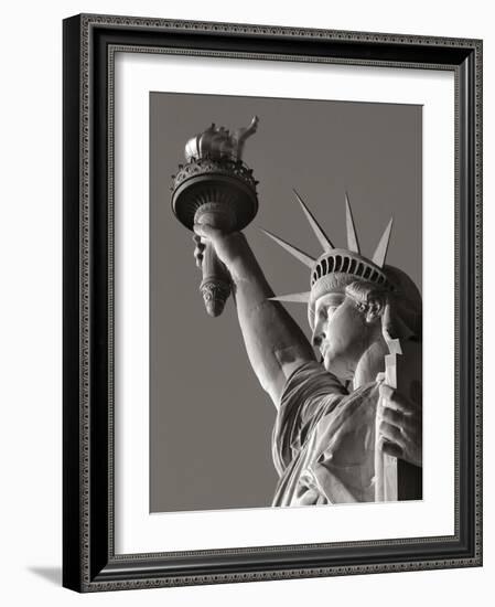 Liberty with Torch-Chris Bliss-Framed Photographic Print