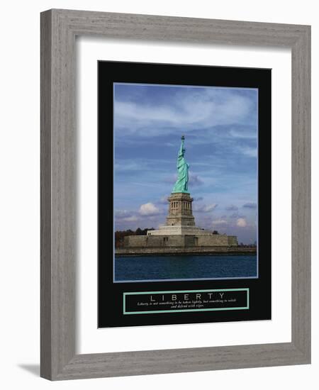 Liberty-null-Framed Art Print