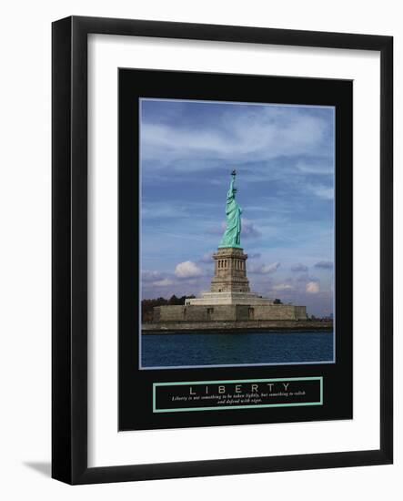 Liberty-null-Framed Art Print