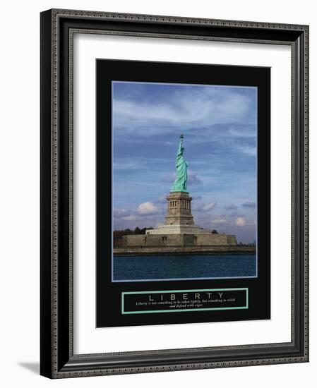 Liberty-null-Framed Art Print