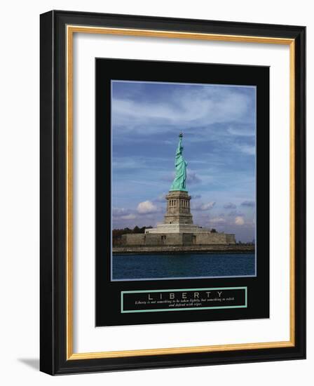 Liberty-null-Framed Art Print