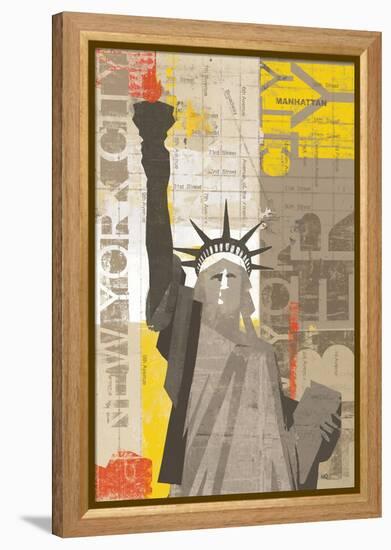 Liberty-Mo Mullan-Framed Stretched Canvas