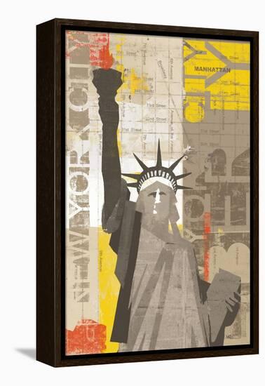 Liberty-Mo Mullan-Framed Stretched Canvas