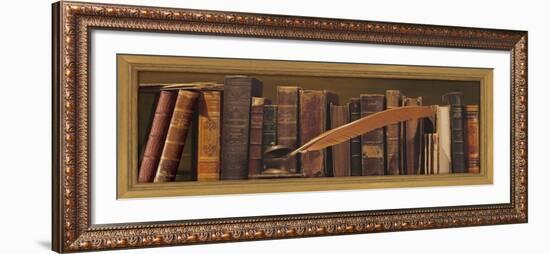 Librairie II-Pela Design-Framed Art Print