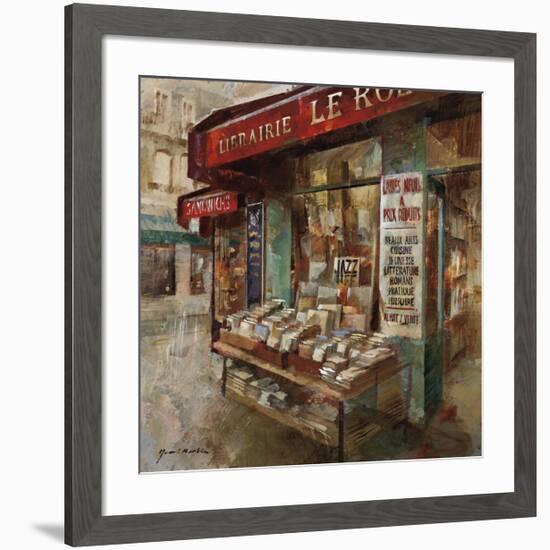 Librairie Paris-Noemi Martin-Framed Giclee Print