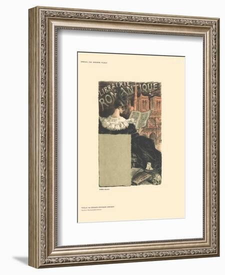 Librairie Romantique-Eugene Grasset-Framed Collectable Print