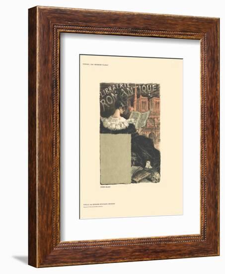 Librairie Romantique-Eugene Grasset-Framed Collectable Print