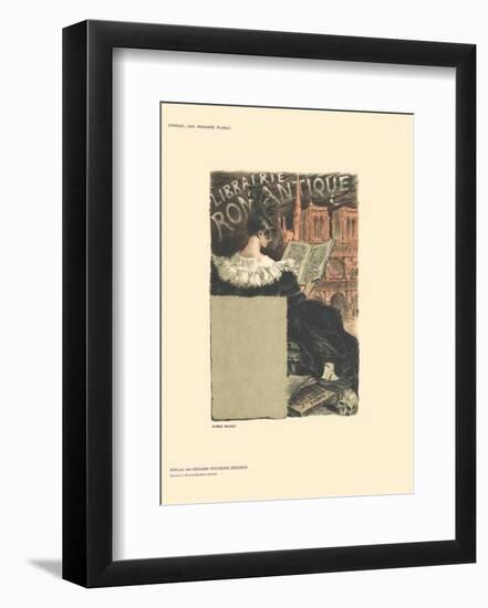 Librairie Romantique-Eugene Grasset-Framed Collectable Print