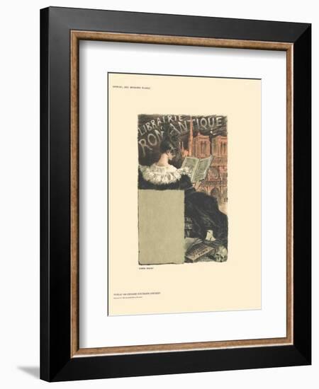 Librairie Romantique-Eugene Grasset-Framed Collectable Print