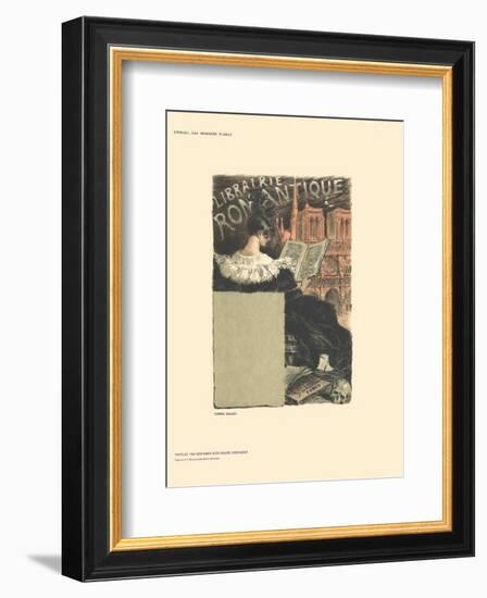 Librairie Romantique-Eugene Grasset-Framed Collectable Print